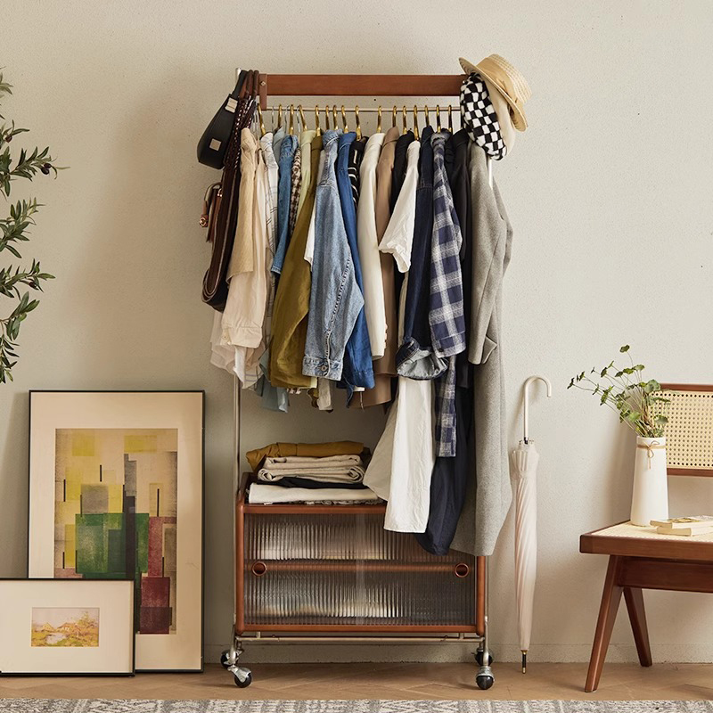 Woody Prime Boxツゲ材 レトロフロアハンガー