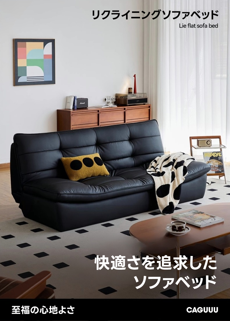 Woody Prime Boxリクライニングソファーベッド | ソファとベッドの2WAY