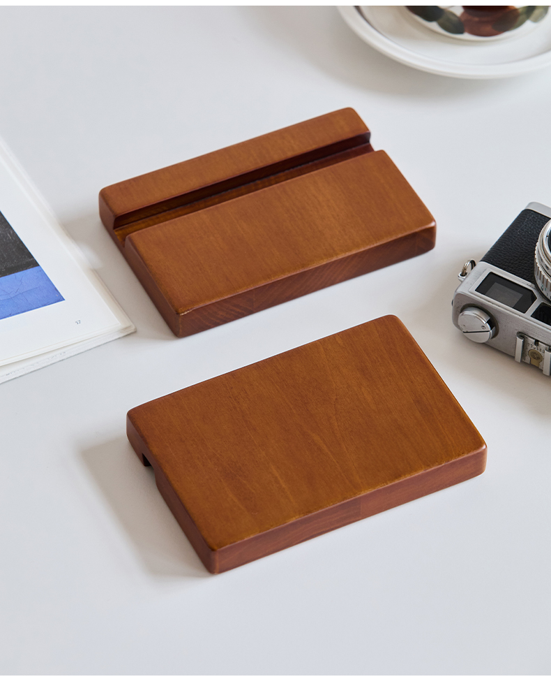 Woody Prime Box ツゲ材スマホスタンド【高級天然ツゲ材】 | 素材の味