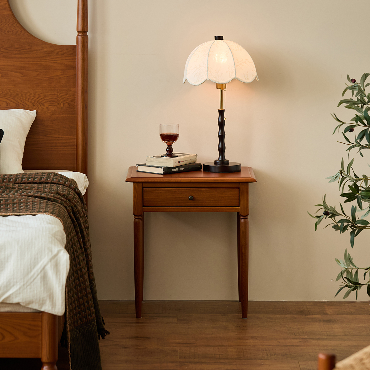 Woody Prime Box クラシックラインサイドテーブル