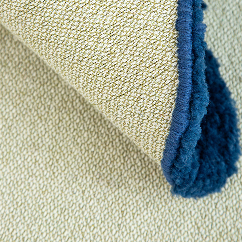 ブルーリップルラグ