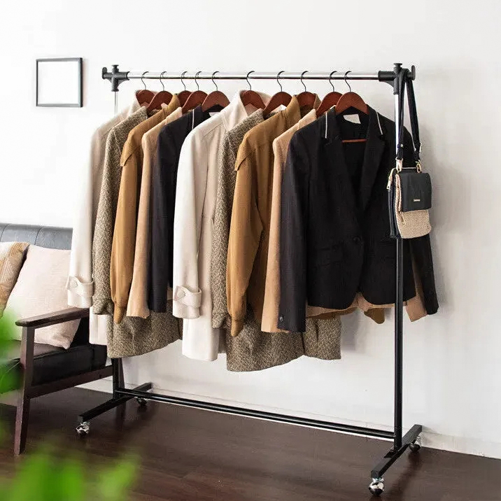 スチール製昇降式頑丈ハンガー