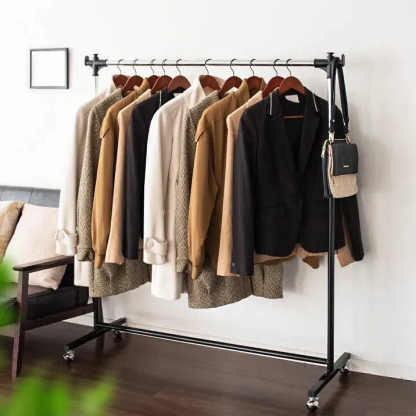 スチール製昇降式頑丈ハンガー