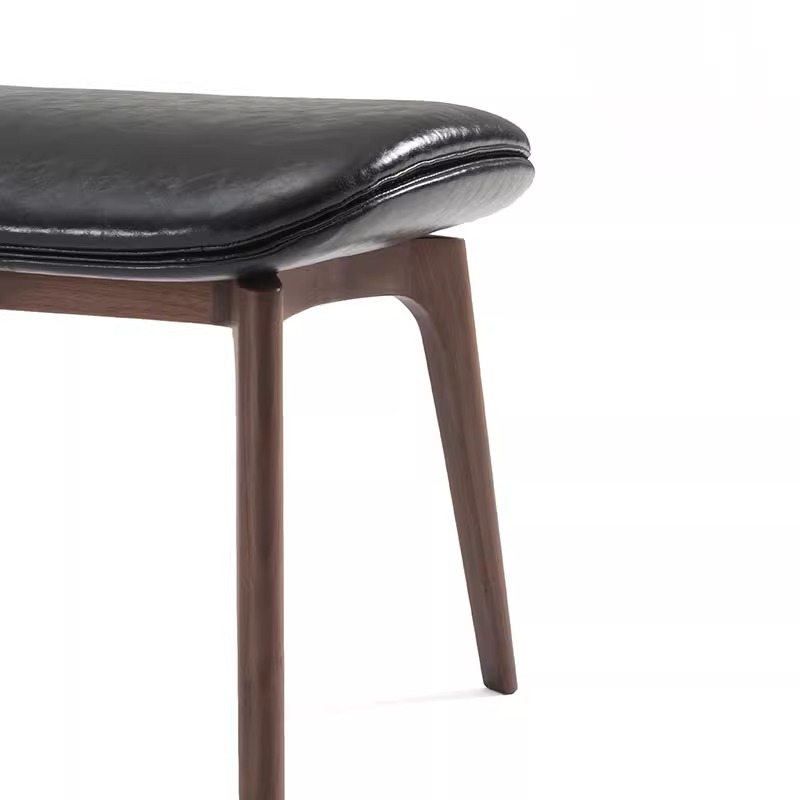 天然木シンプルモダンオットマン