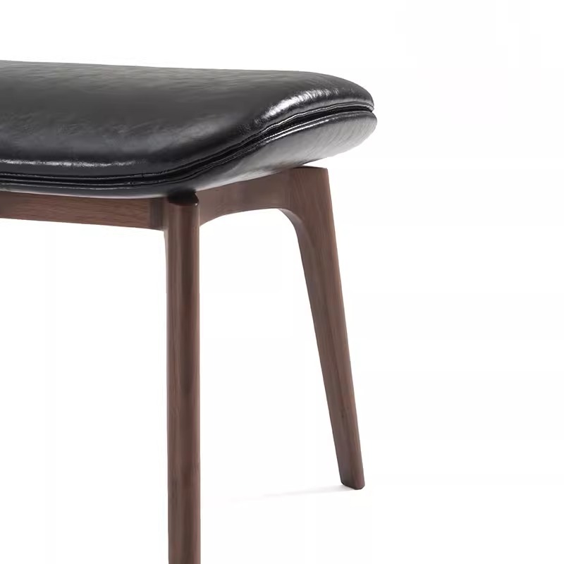 天然木シンプルモダンオットマン