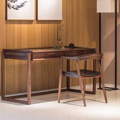 天然木ラウンドアームダイニングチェア