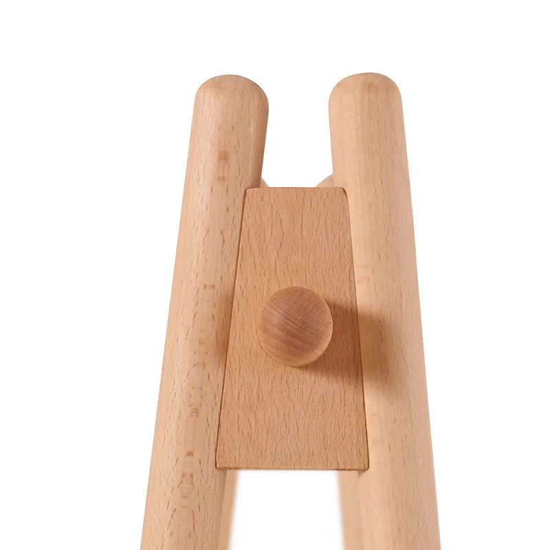 天然木シンプルハンガーラック