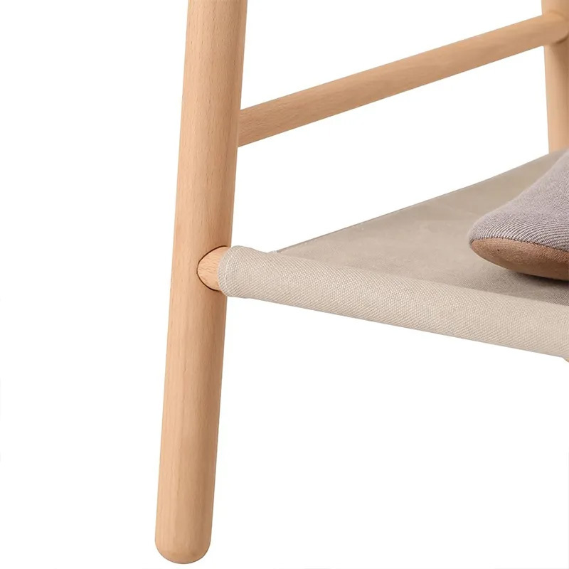 天然木シンプルハンガーラック