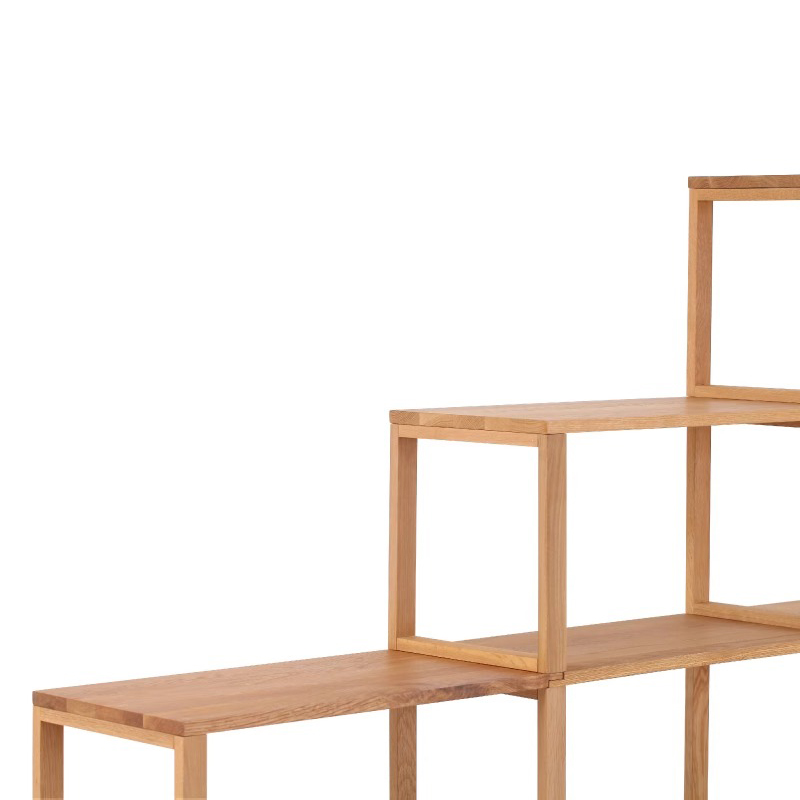 天然木ユニット式オープンラック