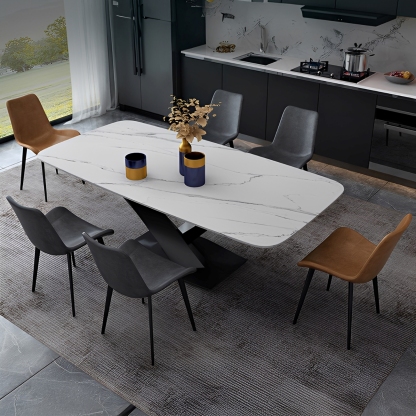 クロスレッグダイニングテーブル