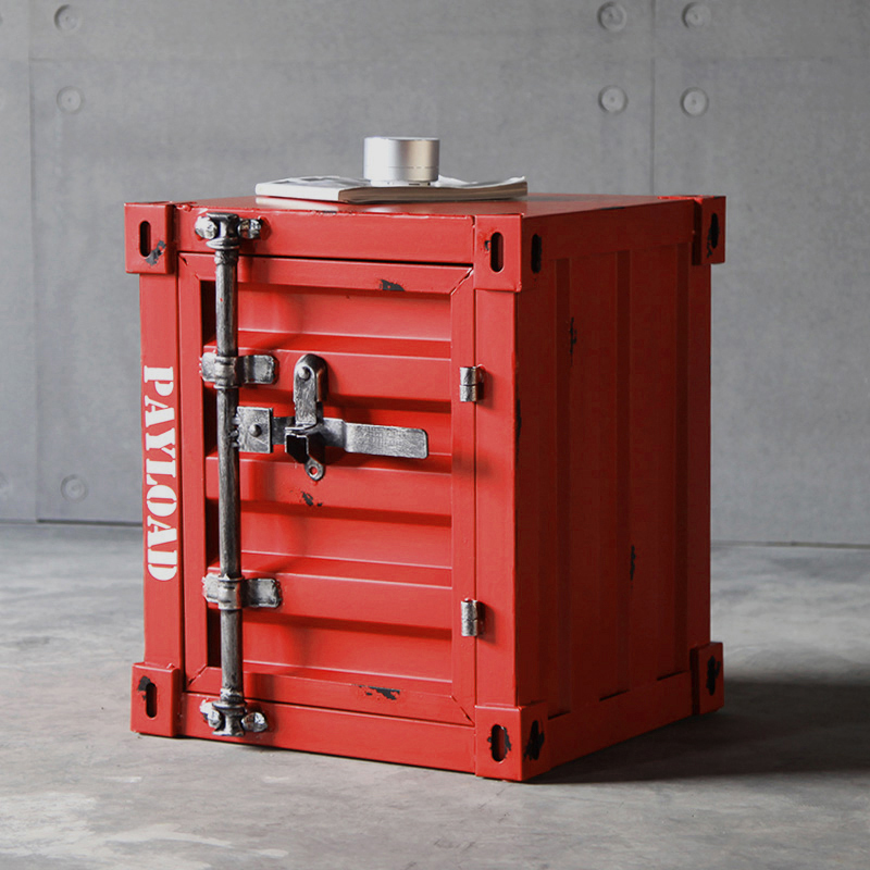 インダストリアルスタイルコンテナキャビネット