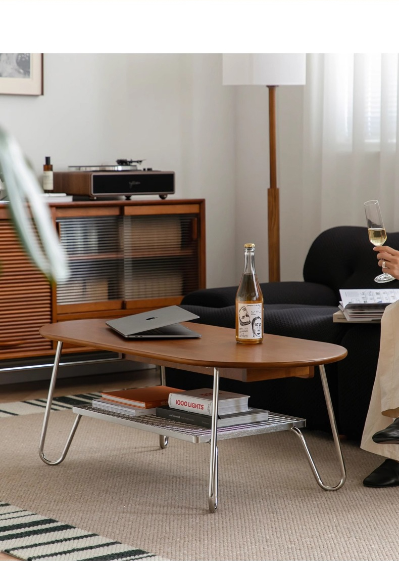 フロートデザインティーテーブル | ヴィンテージ感と現代的な機能を