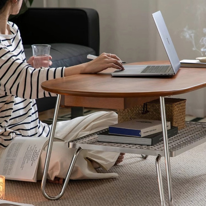 フロートデザインティーテーブル | ヴィンテージ感と現代的な機能を