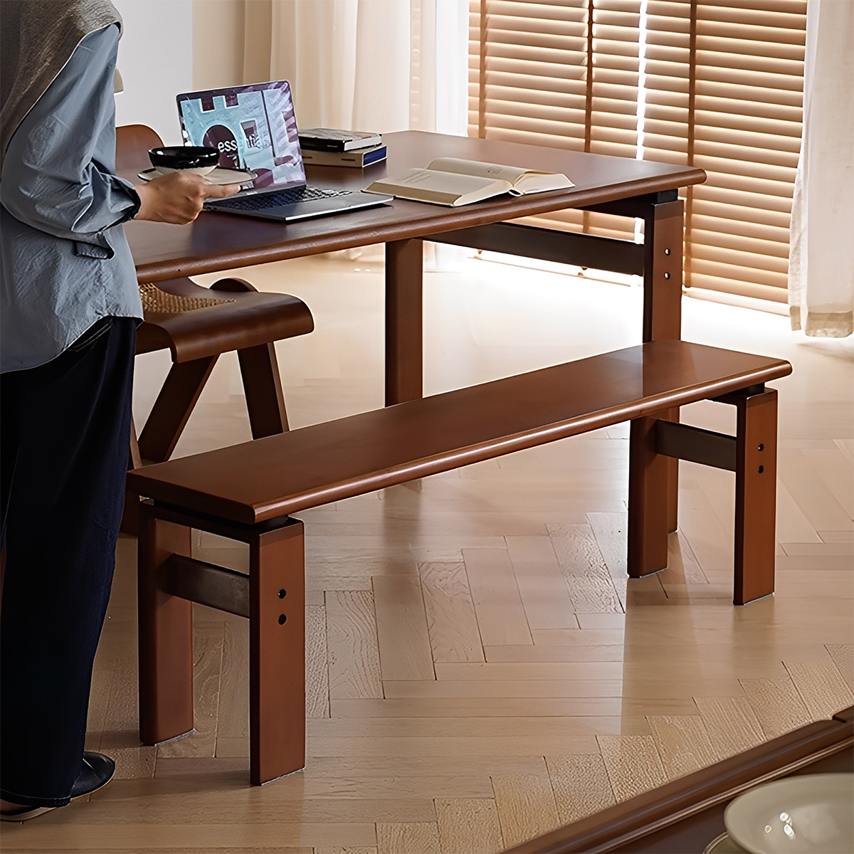 ツゲ材 クラシックベンチ