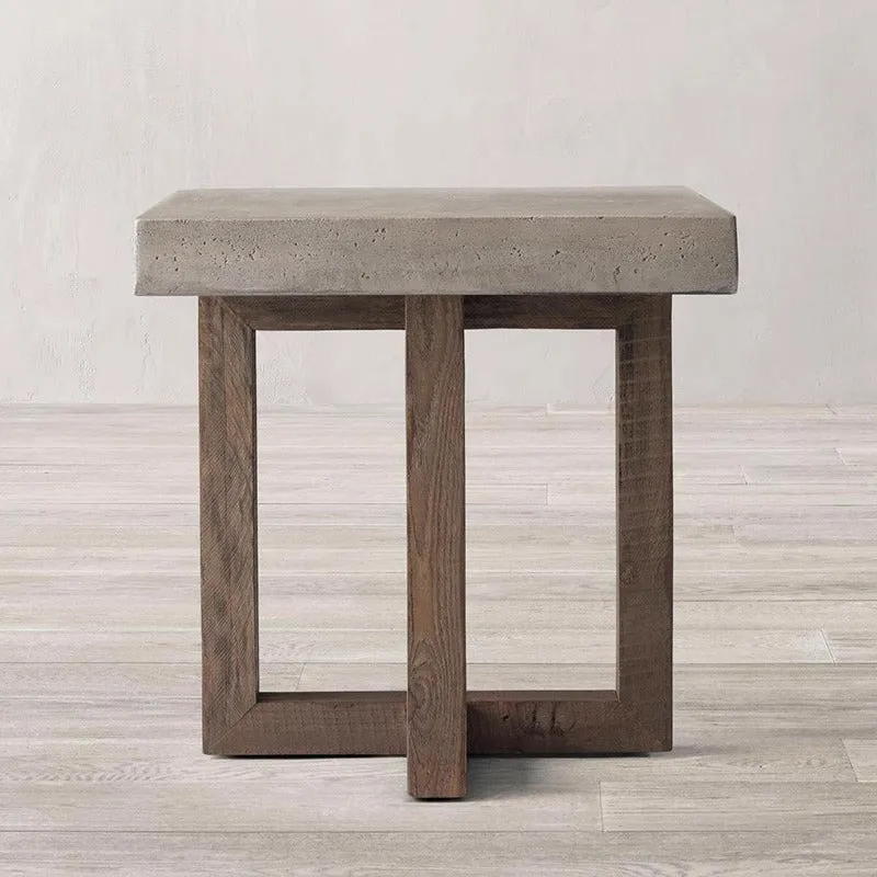 コンクリートミニテーブル | 無骨さと洗練を兼ね備えたミニマル