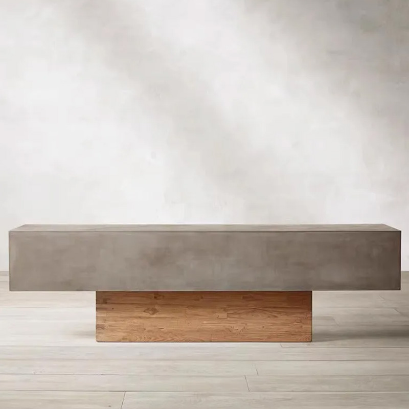 Cretone 天然木コンクリートベンチ