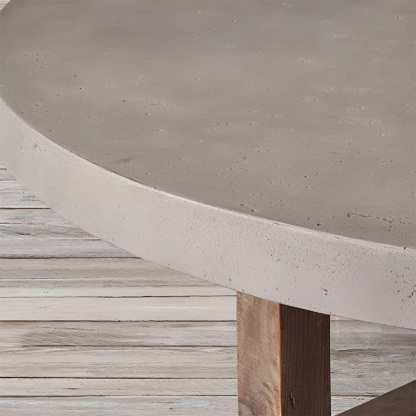 Cretone コンクリート円型テーブル