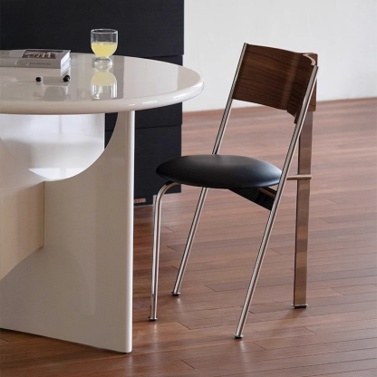 レトロモダンスチールチェア