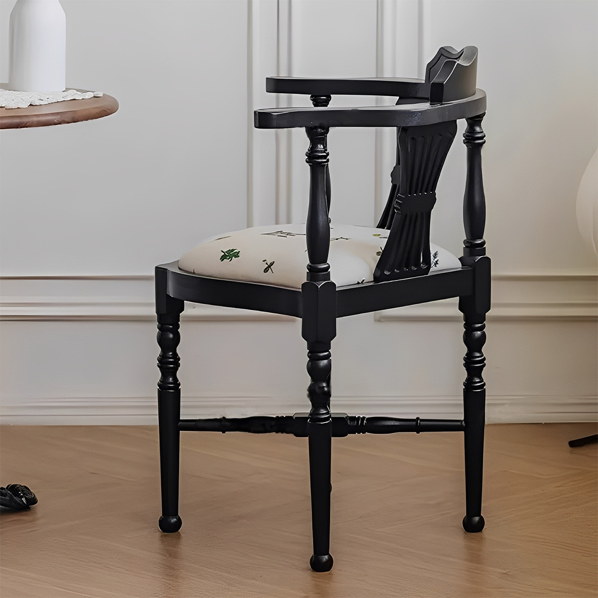 ホワイトアッシュ材エレガントチェア