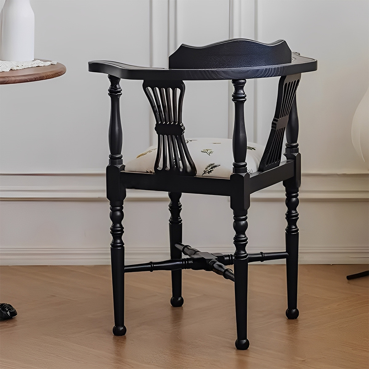 ホワイトアッシュ材エレガントチェア