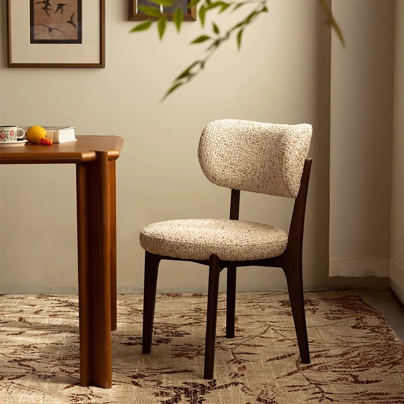 ファブリックダイニングチェア