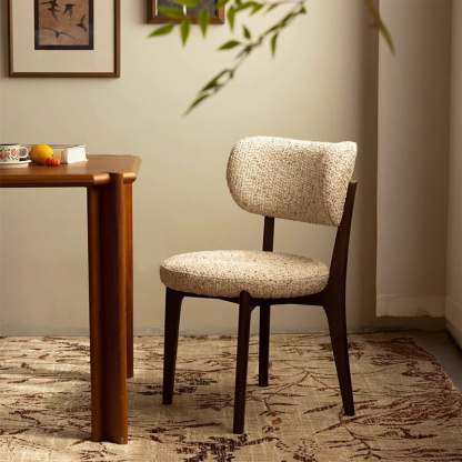 ファブリックダイニングチェア