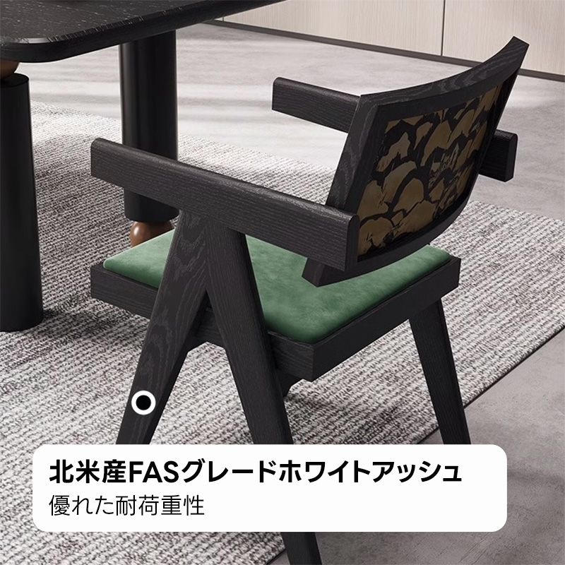 アンティーク調3Dプリントアームチェア