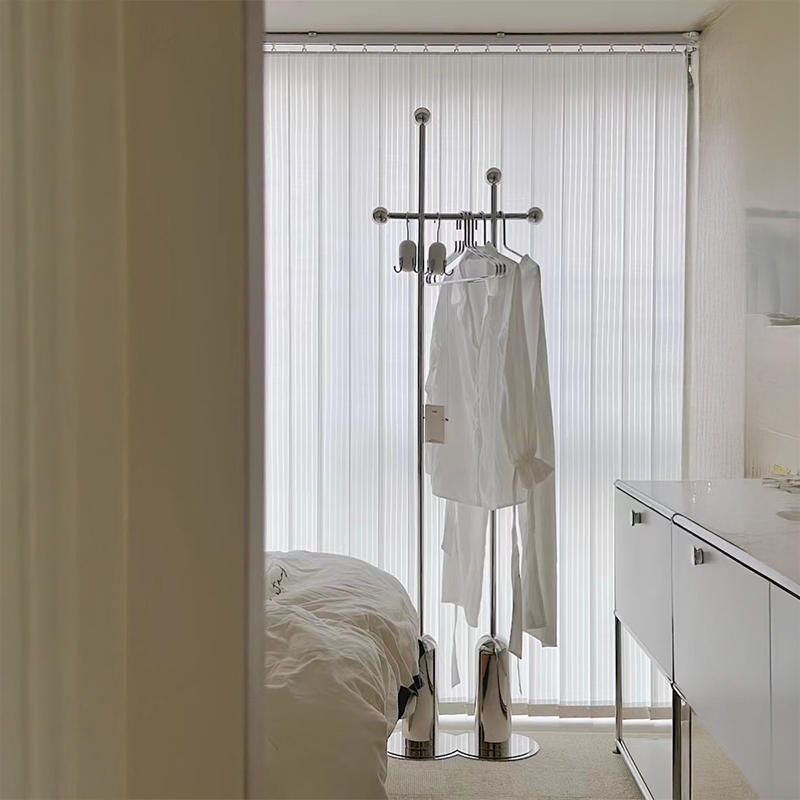 ステンレスシンプルハンガーラック