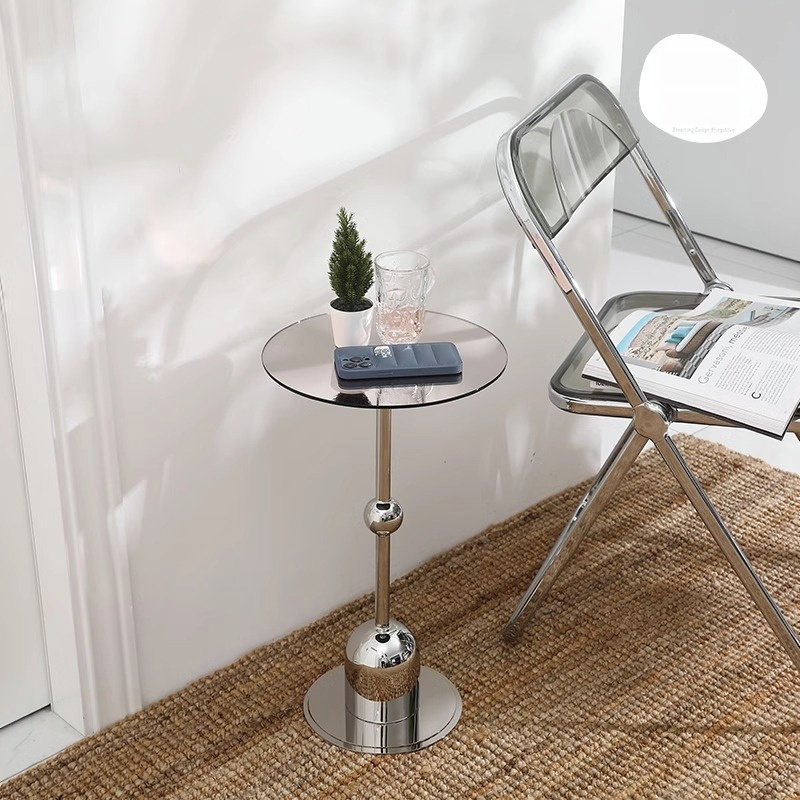 ステンレス製サイドテーブル