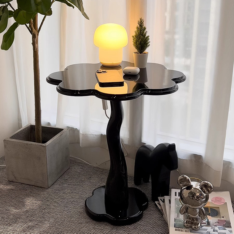 フラワーコンパクトサイドテーブル