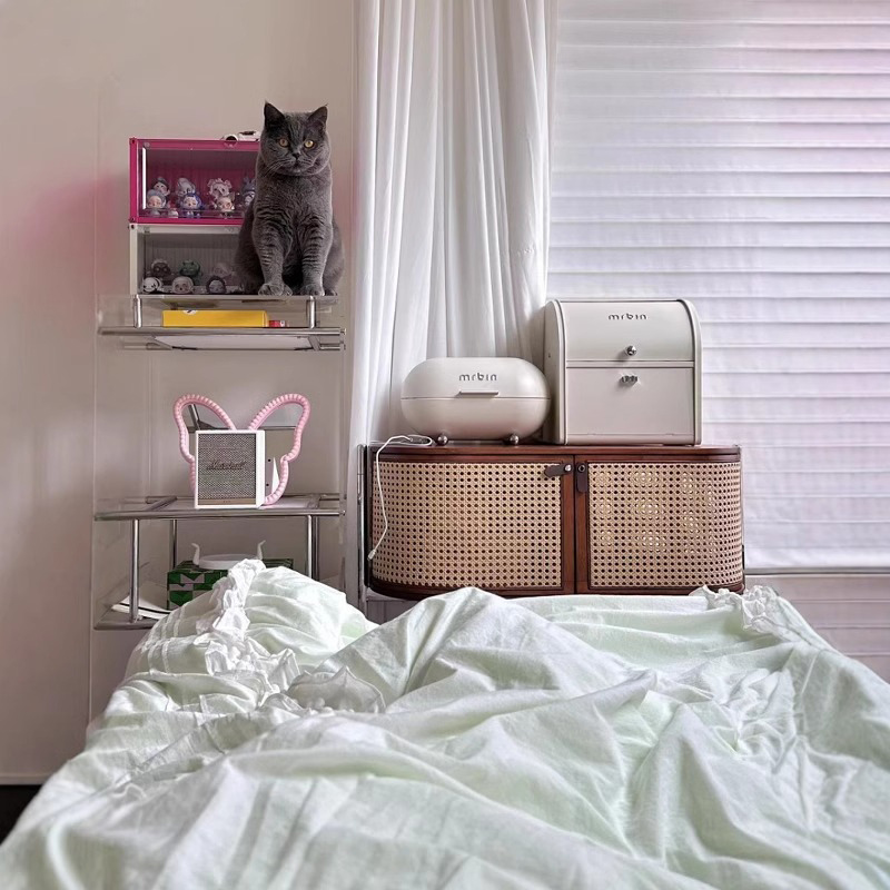 ラタン編みサイドボード