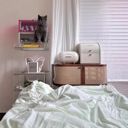 ラタン編みサイドボード