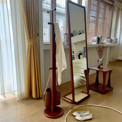 天然木デザインコートラック