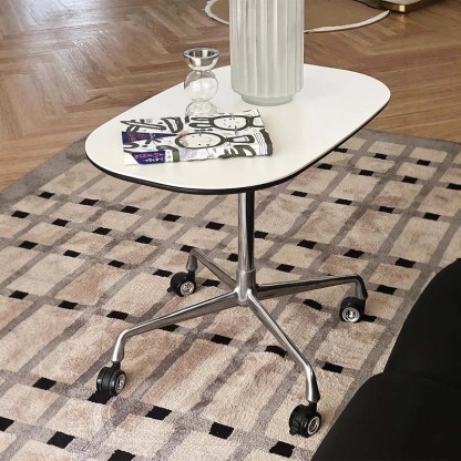 セラミック天板昇降テーブル | ワンタッチで高さ調整できる多用途