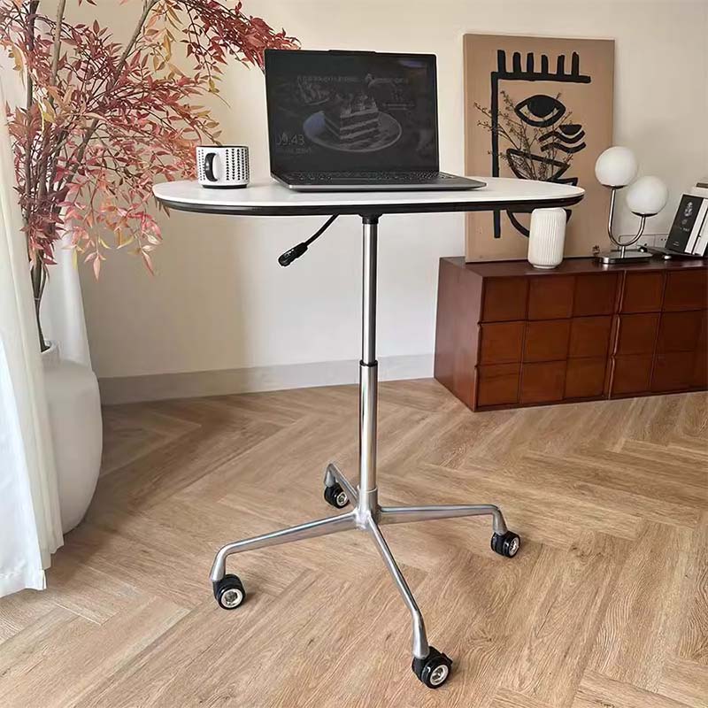 セラミック天板昇降テーブル | ワンタッチで高さ調整できる多用途