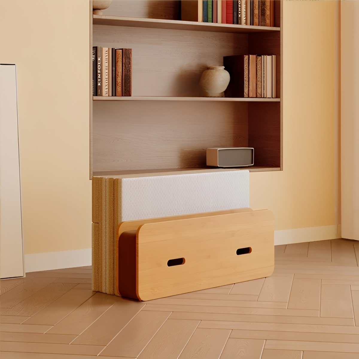 Kraft Paper アコーディオンクラフトベッド