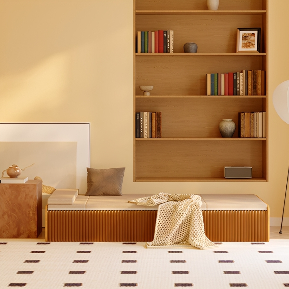 Kraft Paper アコーディオンクラフトベッド