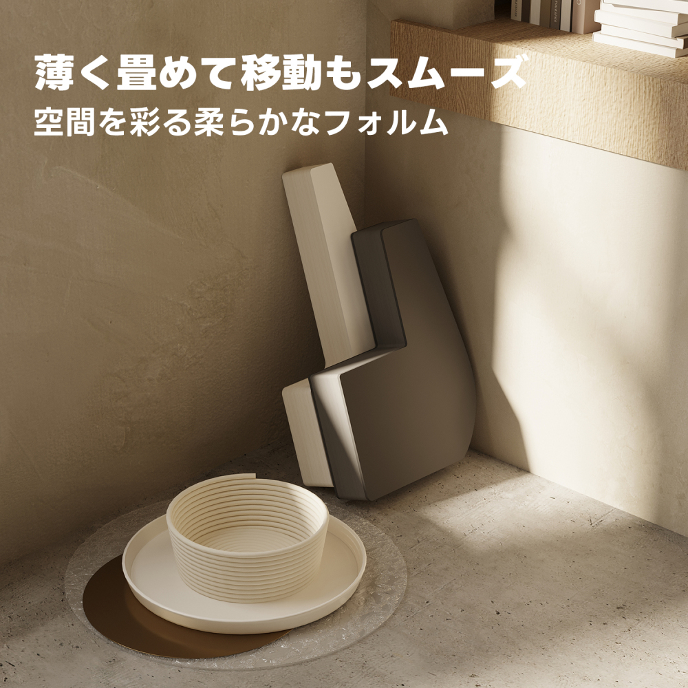 Kraft Paper ドラム型サイドテーブル