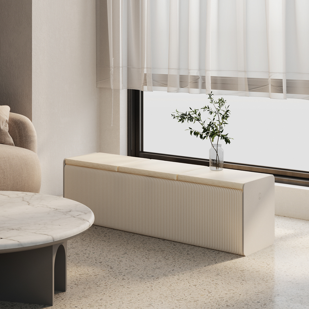 Kraft Paper ソファスツール｜自由にサイズ調整できる一体型折り畳み式