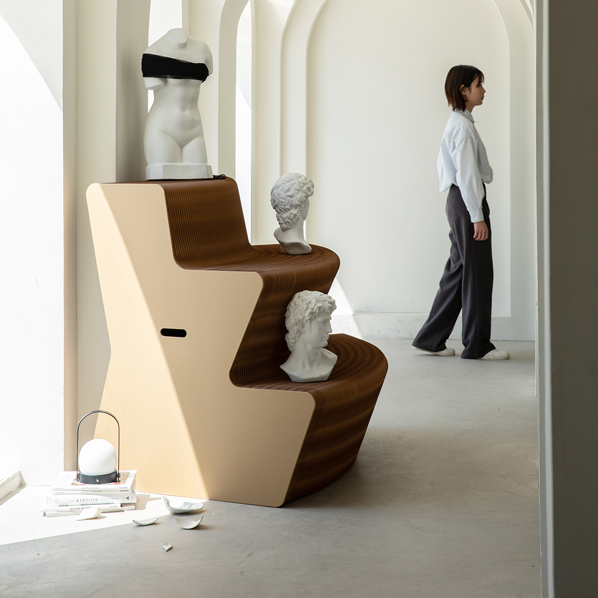 Kraft Paper クラフト紙展示台