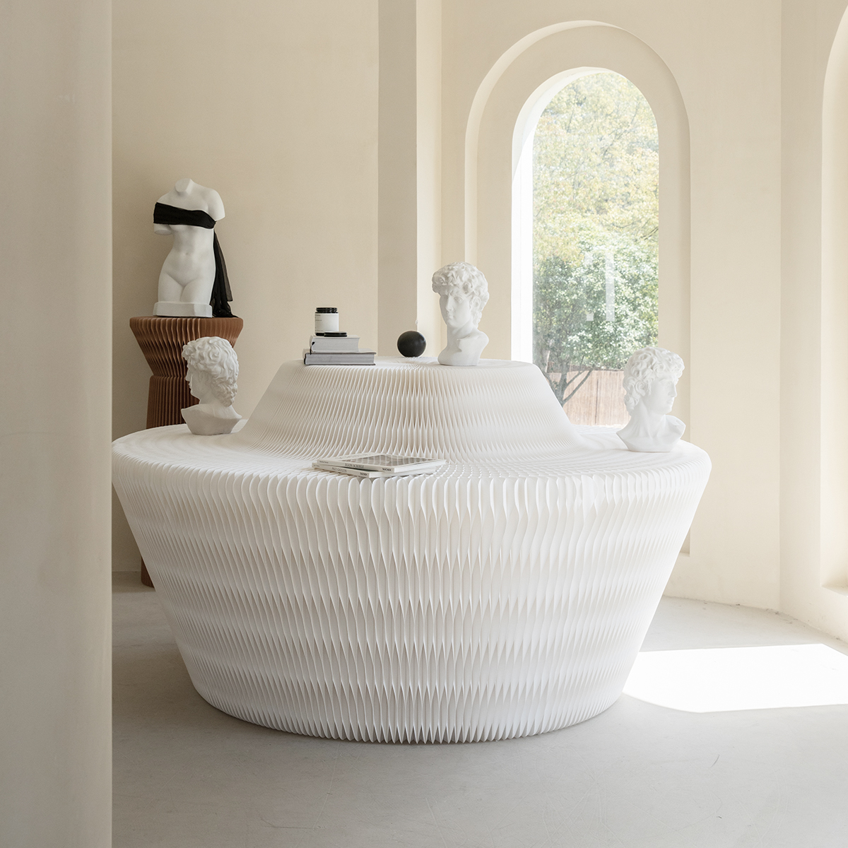 Kraft Paper クラフト紙展示台