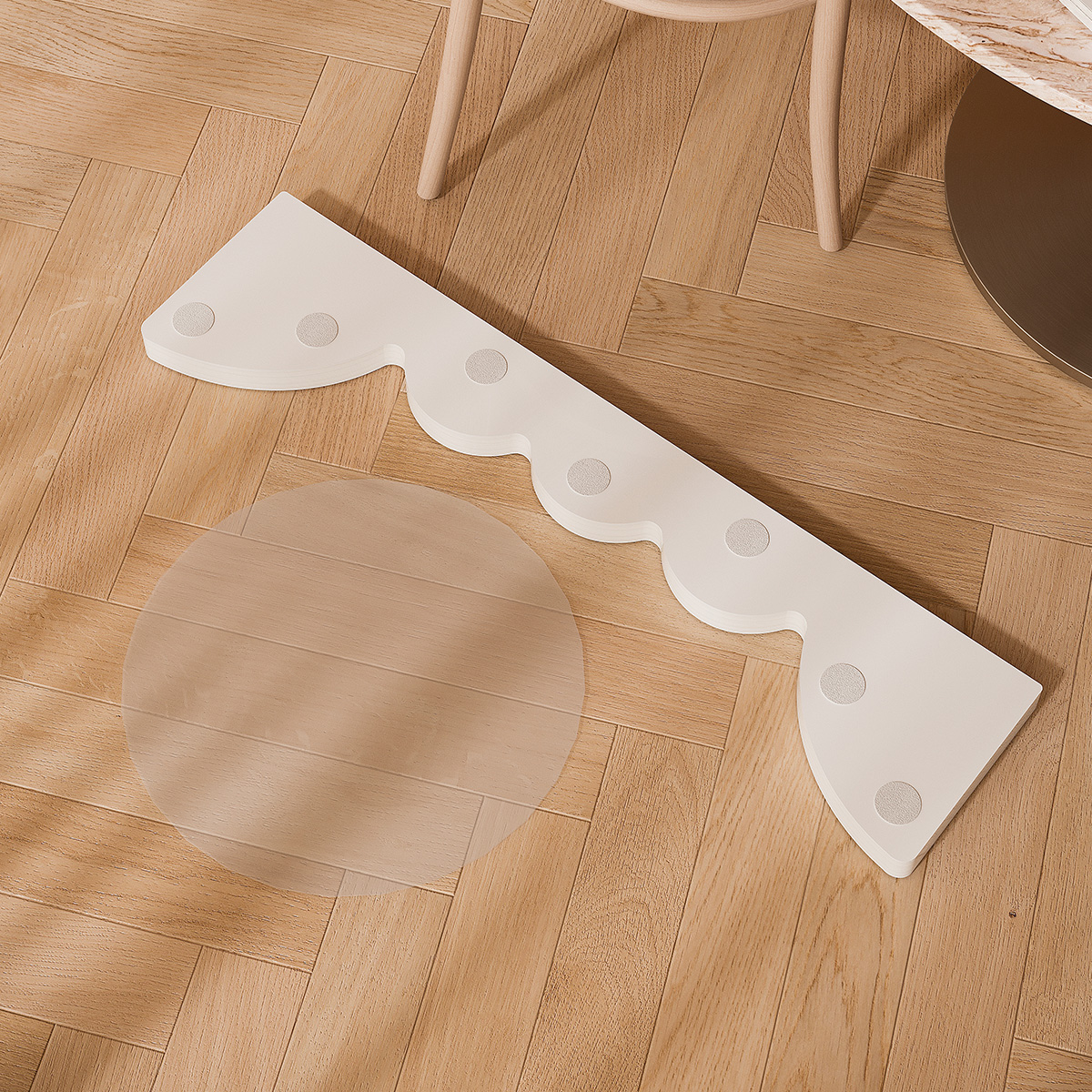 Kraft Paper クラフト紙モダンサイドテーブル