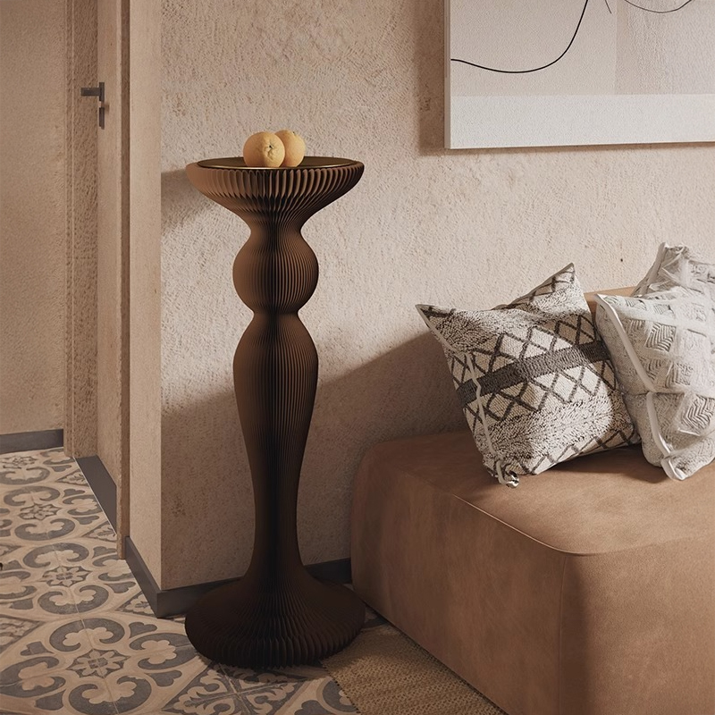 Kraft Paper クラフト紙北欧風円柱ディスプレイ