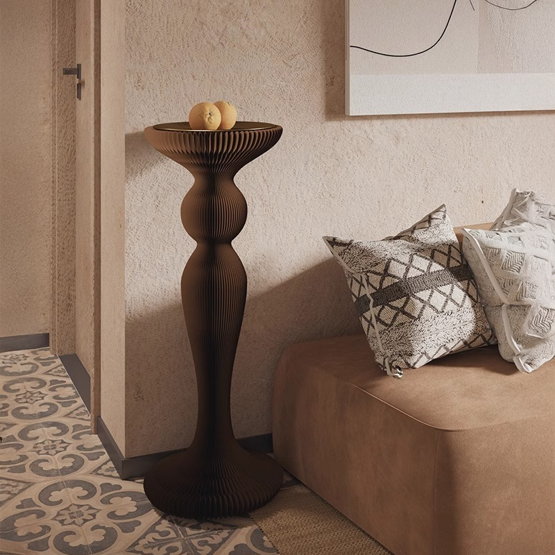 Kraft Paper クラフト紙北欧風円柱ディスプレイ