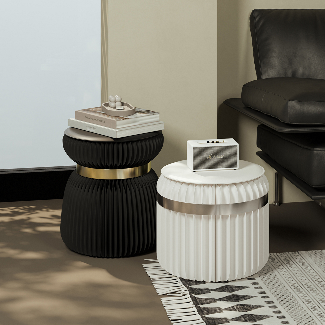 Kraft Paper クラフト紙スツールチェア