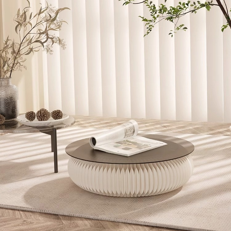 Kraft Paper クラフト紙ドーナツテーブル | 折りたためる軽量ハニカム