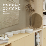 Kraft Paper ラウンドアクセントテーブル