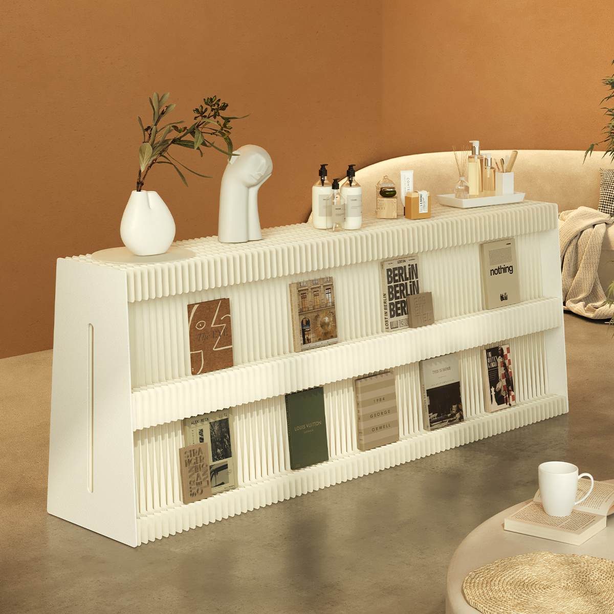 Kraft Paper ディスプレイロングラック