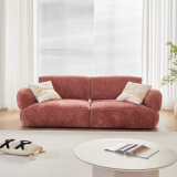 モジュール式シェニールソファ