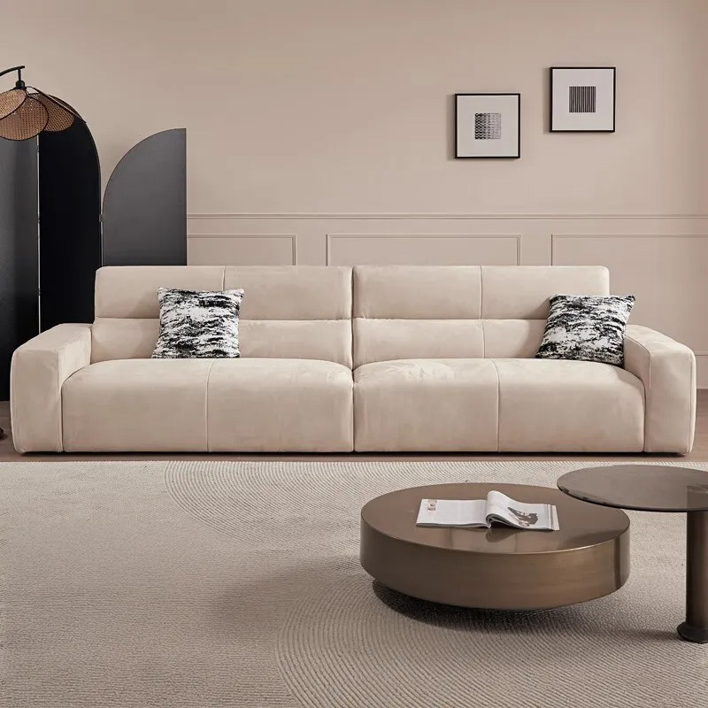 生地とカラーが選べるダブルウレタンモダンソファ【カスタマイズ可】